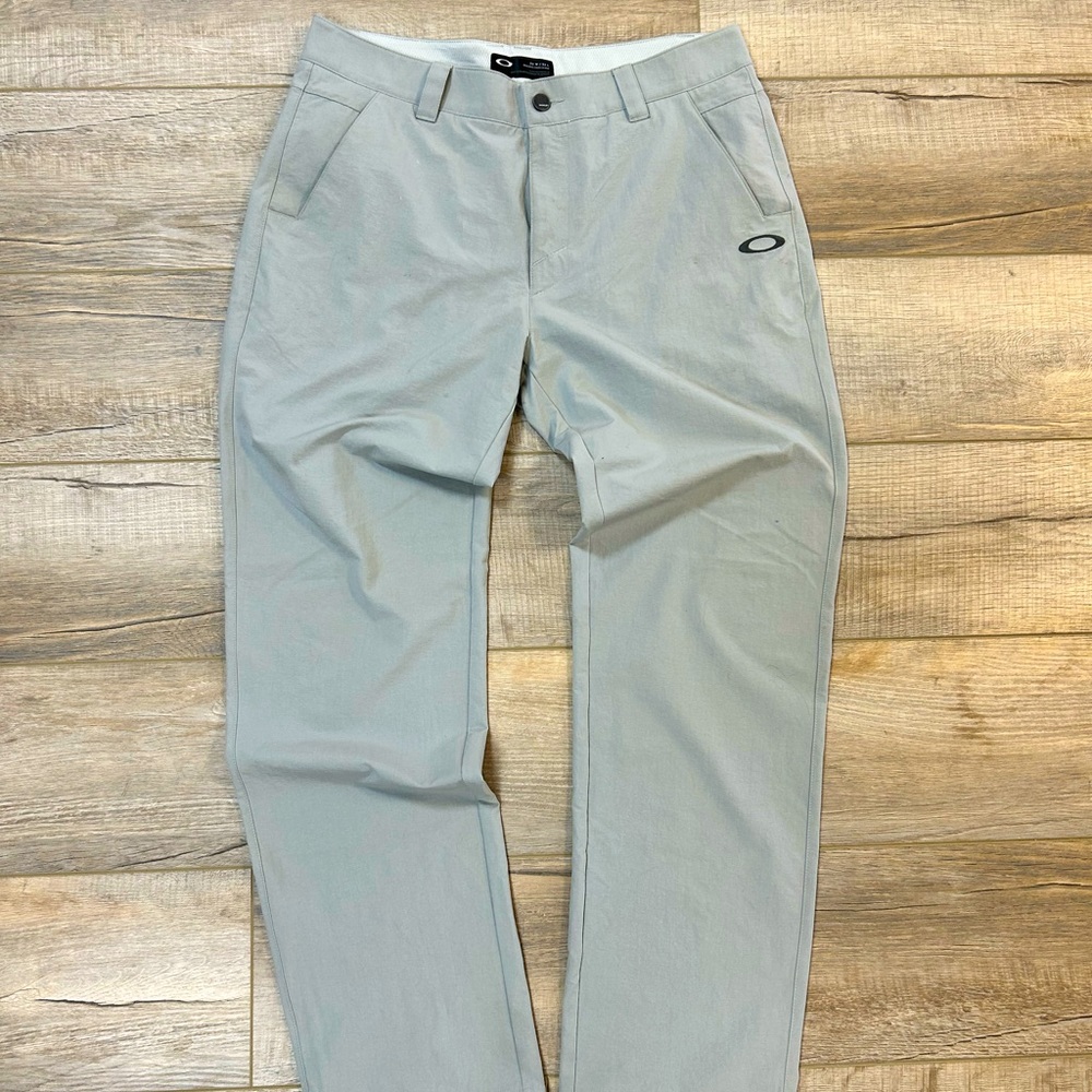 Oakley Men’s Golf Pants 32x32, Stone Gray